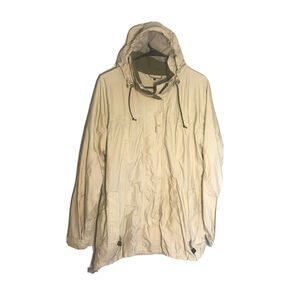 Decathlon Quechua Rain Jacket Size L Outdoor Pack Hood Mesh Lined Full Zip sz M